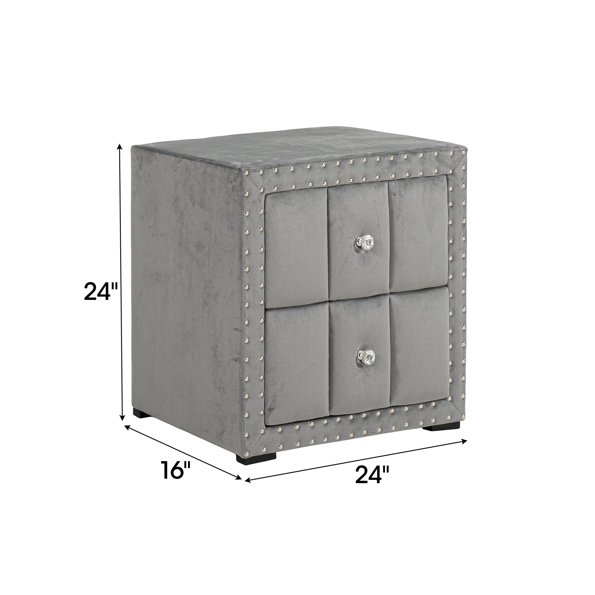 Cama de plataforma beige con elegante diseño capitoné, mueble de dormitorio duradero con soporte de listones de madera, sin necesidad de somier.