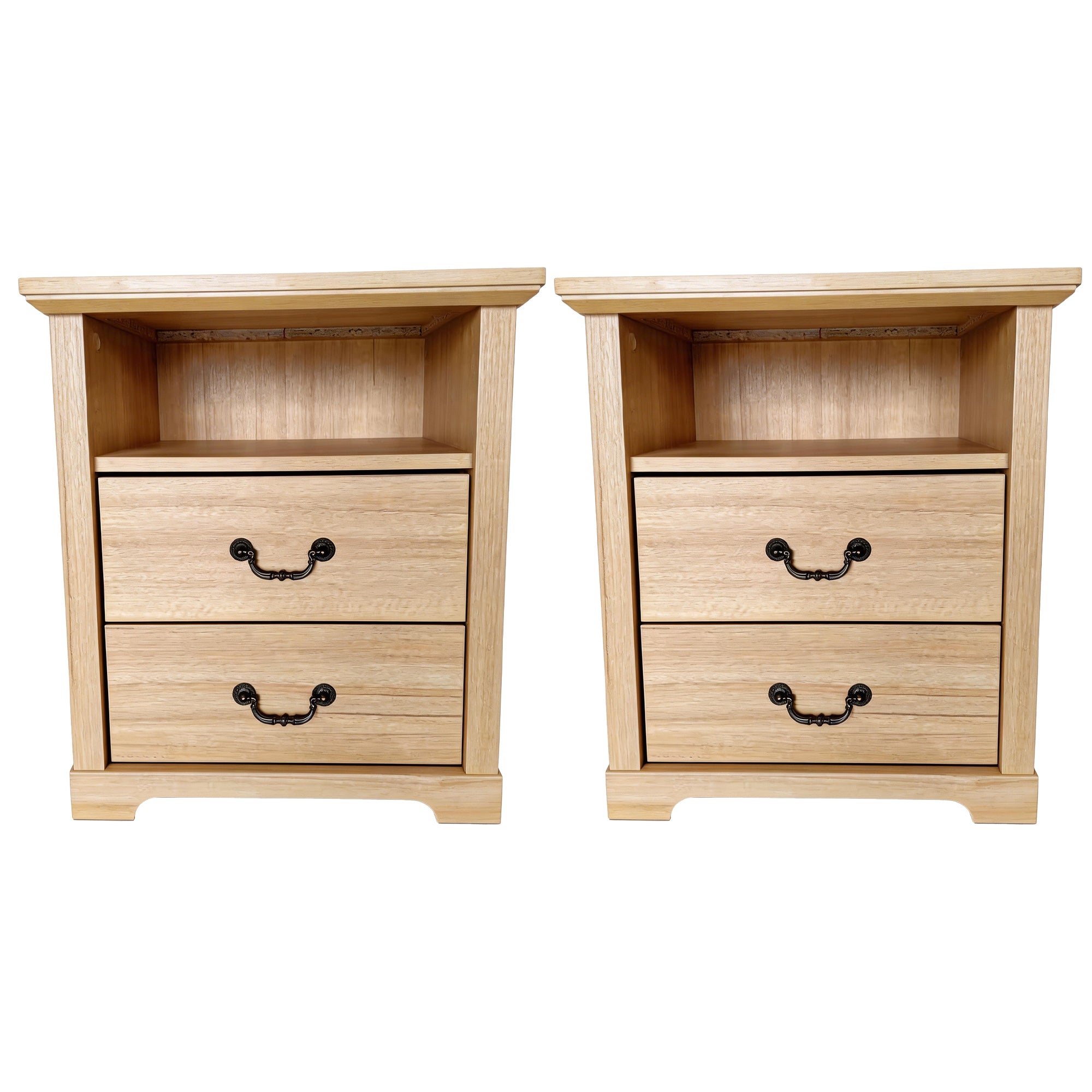 Mesa auxiliar de 40,6 cm en gris estilo granja con puerta estilo granero y estante abierto de Furniture of America
