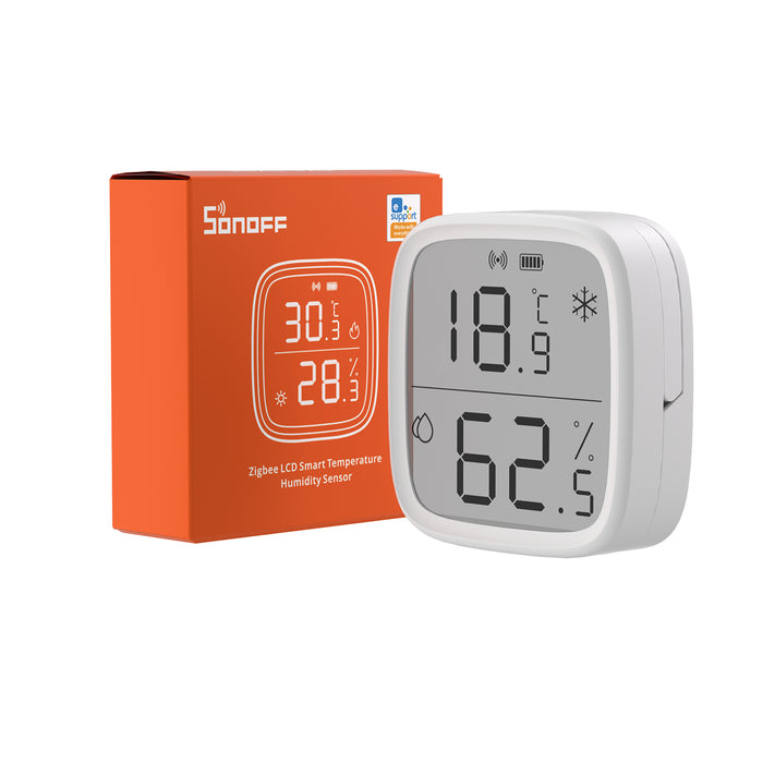 SONOFF Zigbee LCD Display Smart Temperature Humidity Sensor