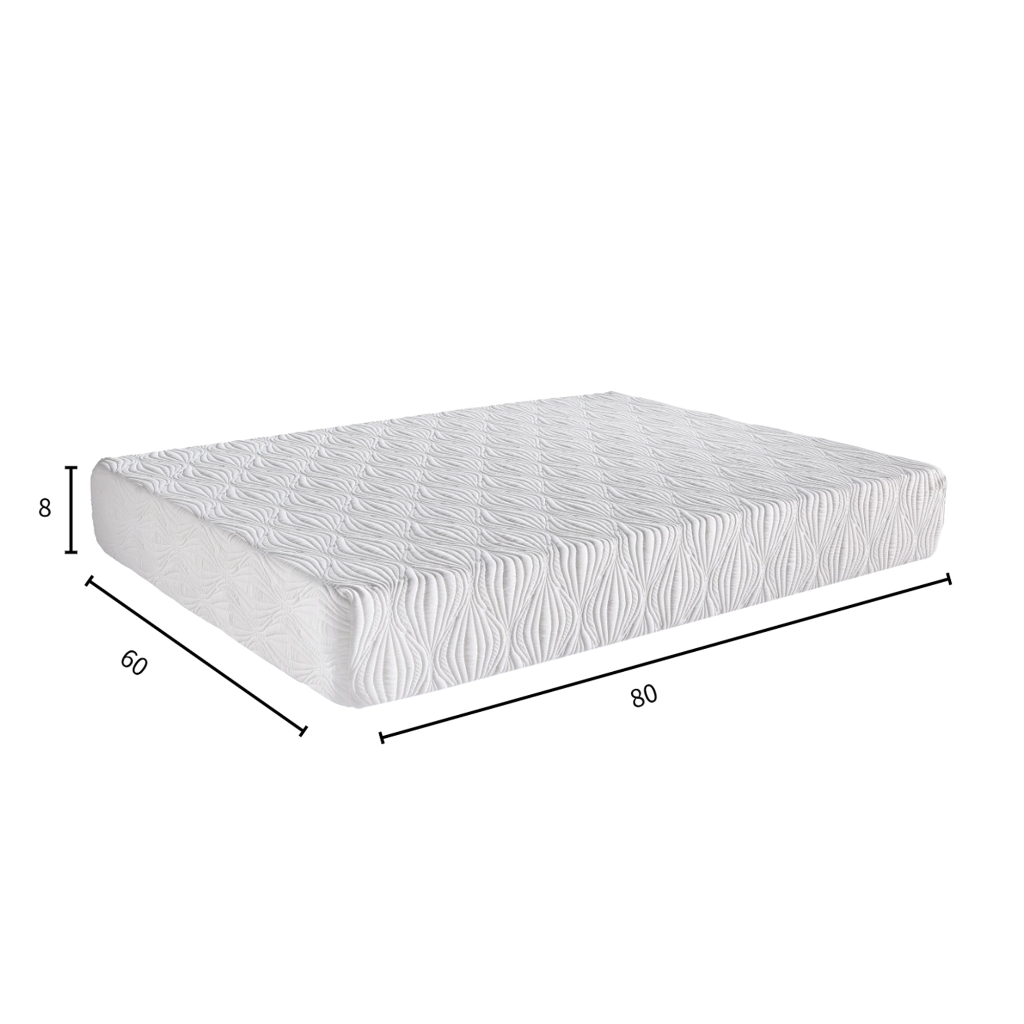 8" Visco Gel Infused Memory Foam Cool & Relaxed Sleep Mattress