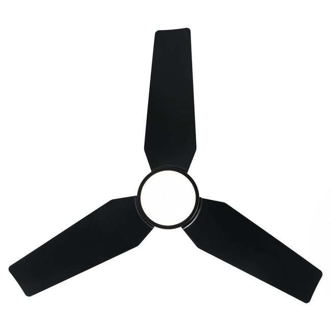 Ventilador de techo moderno Vaczon de 42 pulgadas con motor de CC, luz LED y control remoto.