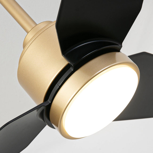 Ventilador de techo moderno Vaczon de 42 pulgadas y 3 aspas con control remoto y luz LED