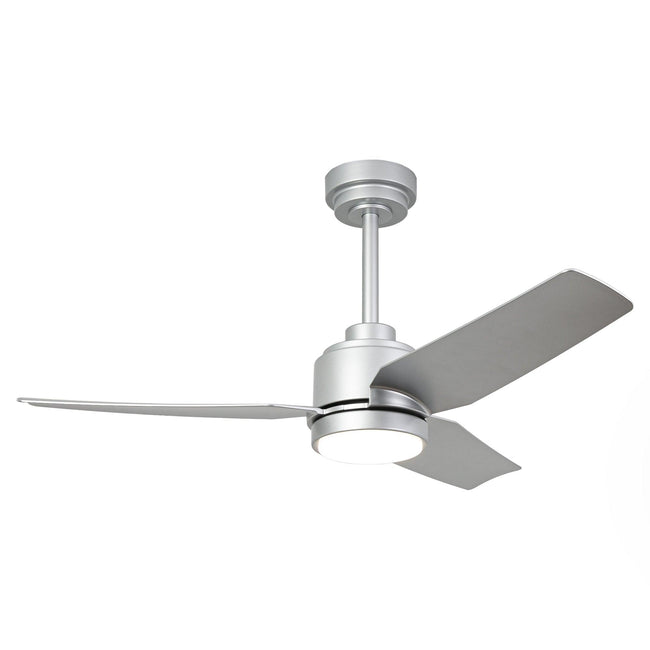 Ventilador de techo moderno Vaczon de 42 pulgadas y 3 aspas con control remoto y luz LED