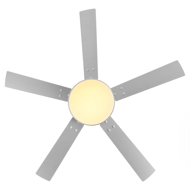 Ventilador de techo moderno Vaczon de 52 pulgadas con aspas de doble cara, control remoto y luz LED
