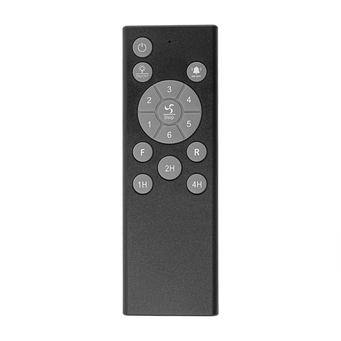 Vaczon 42 Inch DC Motor Industrial Downrod Ceiling Fan with Light and Remote Control