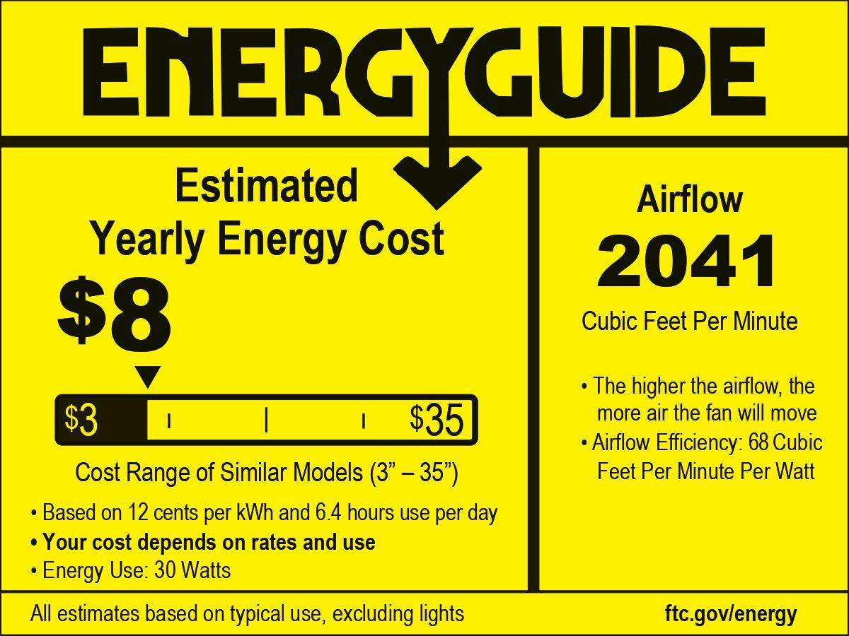Ventilador de techo tradicional Vaczon de 42