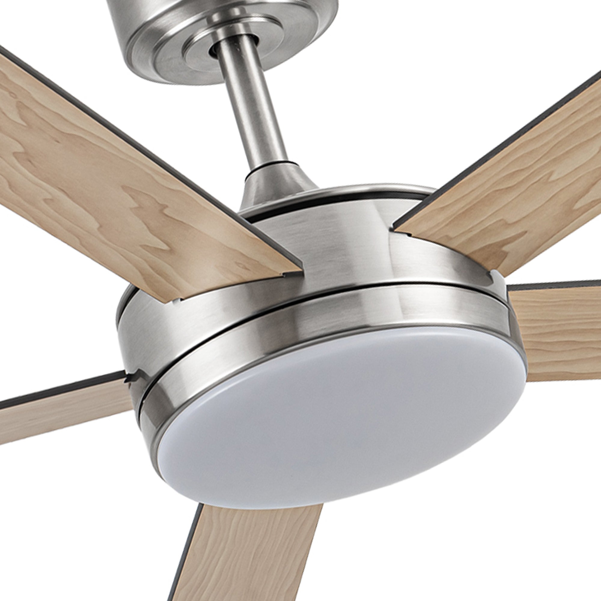Vaczon 48 Inch Tracy Downrod Mount LED Ceiling Fan with APP & Remote Control