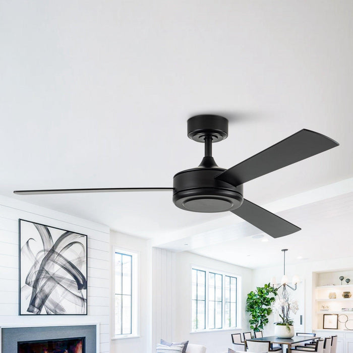 Ventilador de techo Vaczon de 52" con 3 aspas y control remoto
