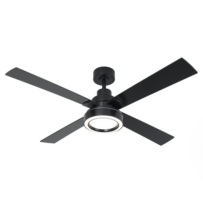 Vaczon 52 Inch 60 Inch Karen Double-sided Blades Smart Fan with LED Light