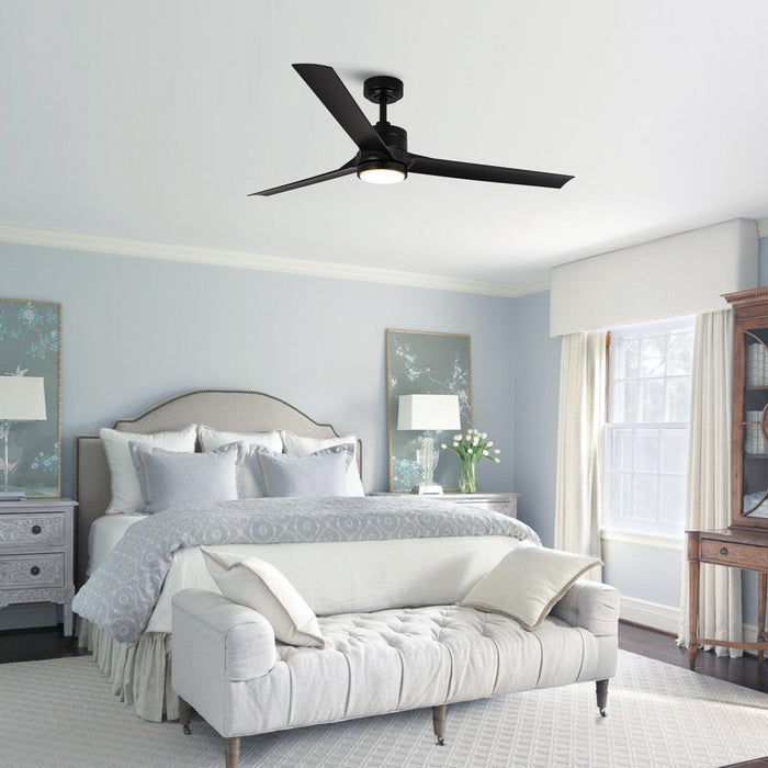 Ventilador industrial Vaczon de 60" con iluminación LED y control remoto