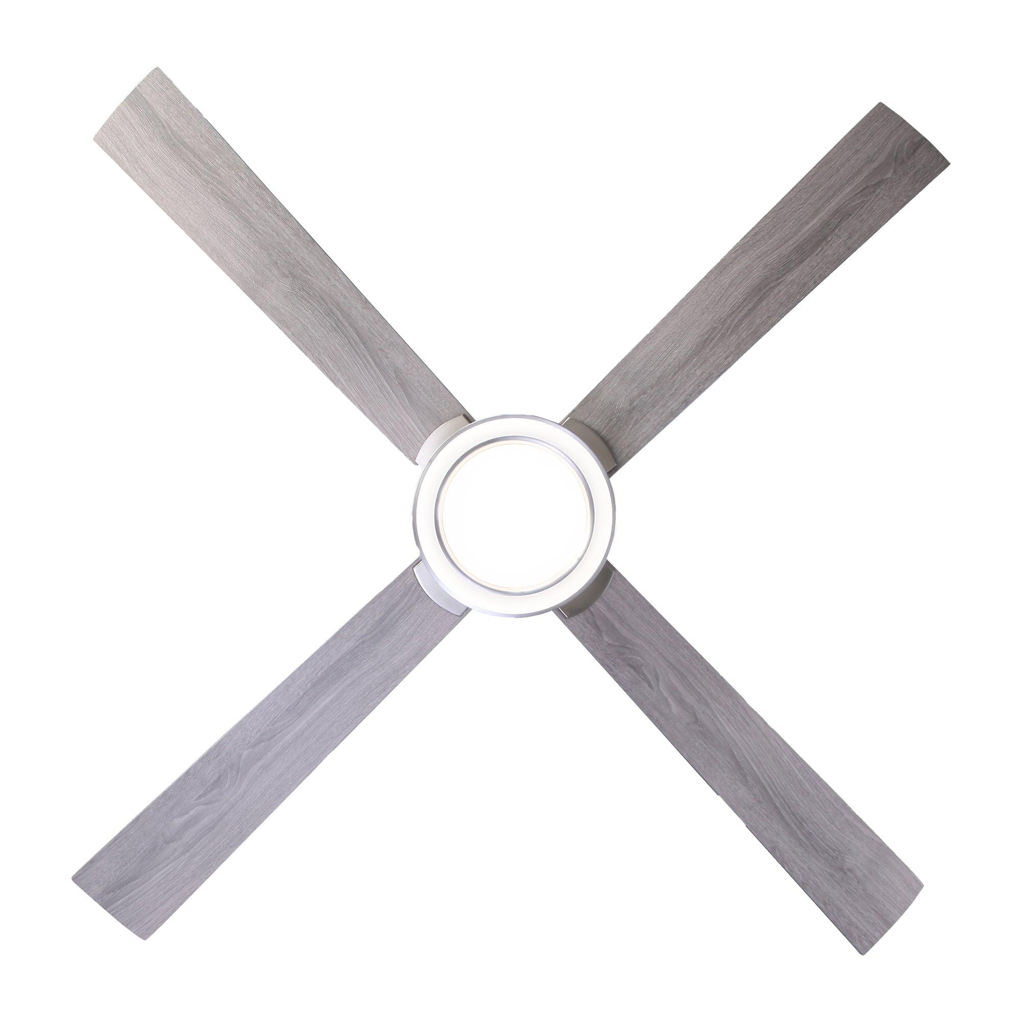 Vaczon 52 Inch 60 Inch Karen Double-sided Blades Smart Fan with LED Light