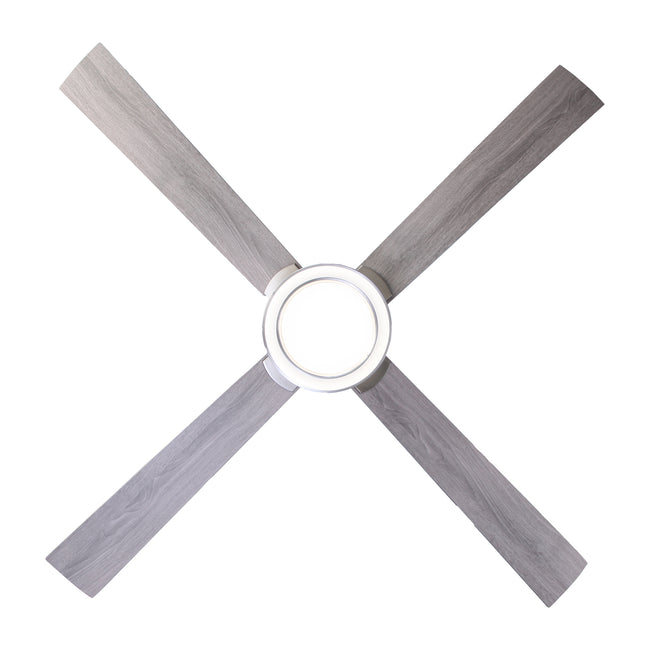 Vaczon 52 Inch 60 Inch Karen Double-sided Blades Smart Fan with LED Light