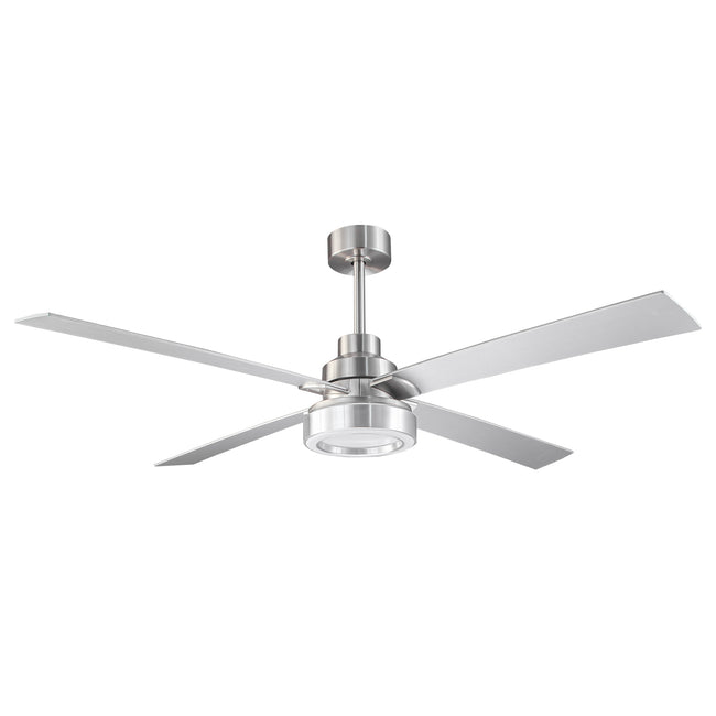 Vaczon 52 Inch 60 Inch Karen Double-sided Blades Smart Fan with LED Light