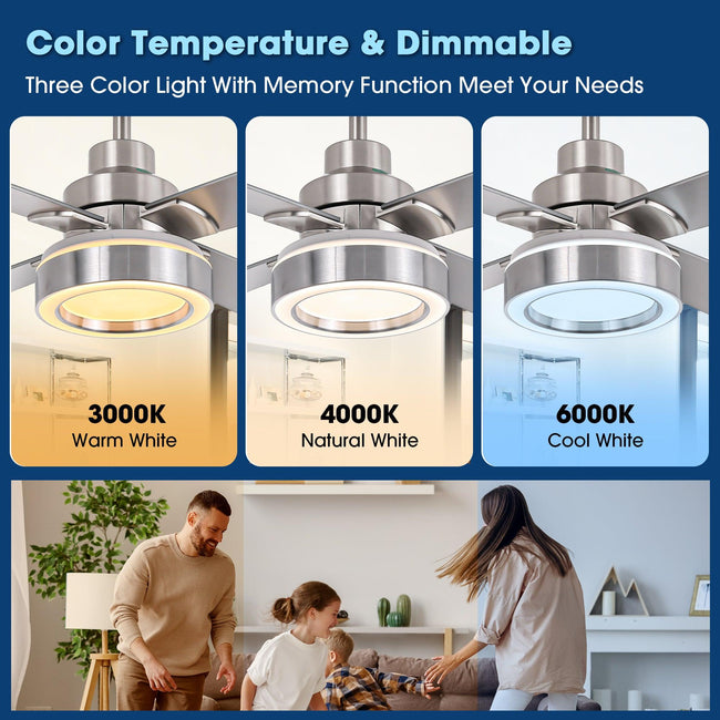 Ventilador de techo Vaczon de 52