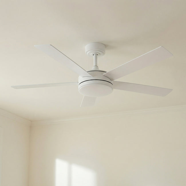 Vaczon 48 Inch Tracy Downrod Mount LED Ceiling Fan with APP & Remote Control