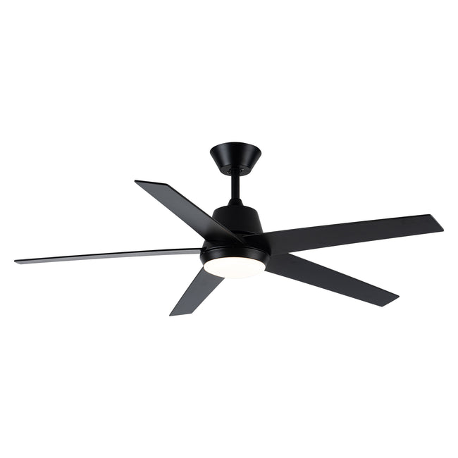 Vaczon 52 Inch Otis Downrod Mount LED Ceiling Fan with APP & Remote Control