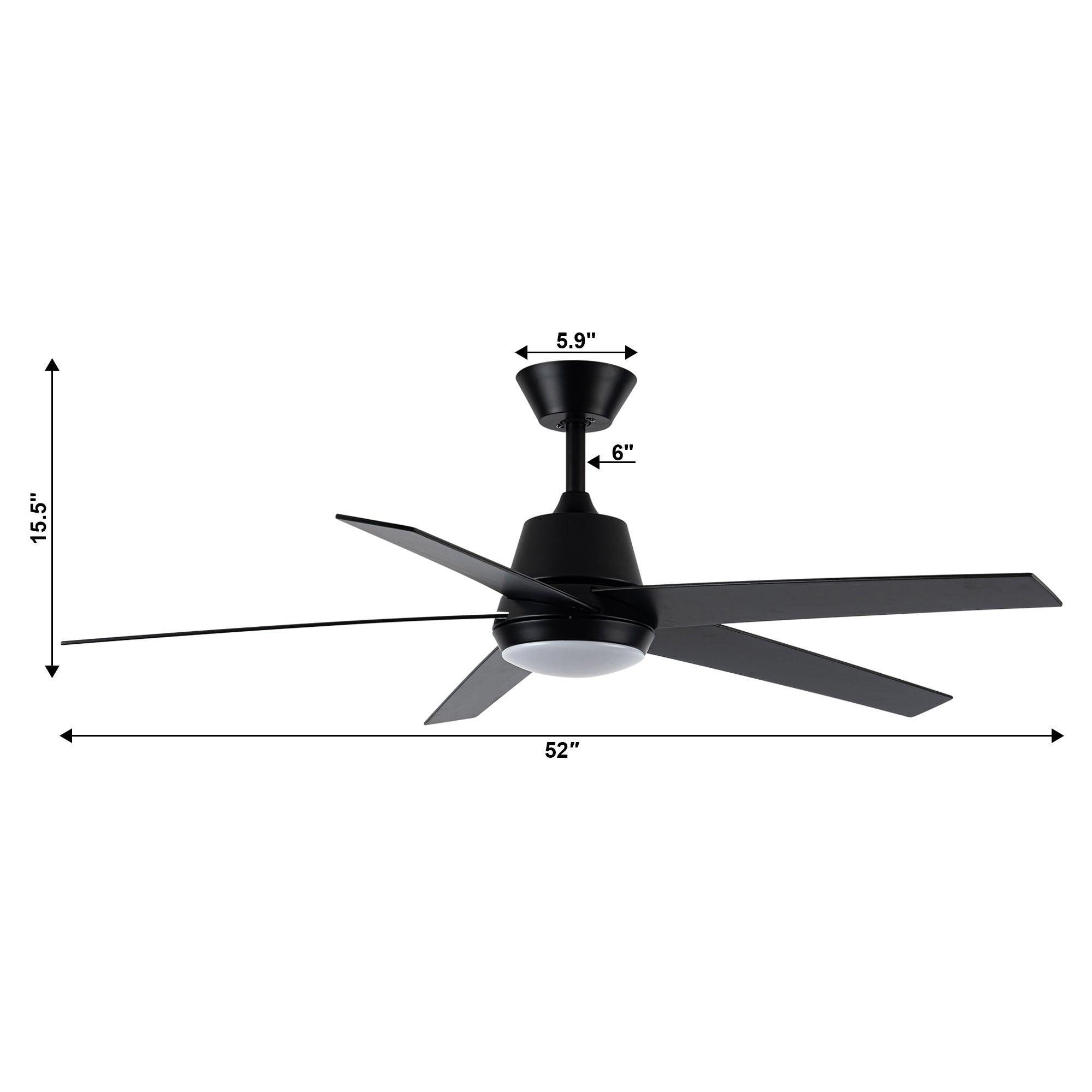 Ventilador de techo Vaczon de 52