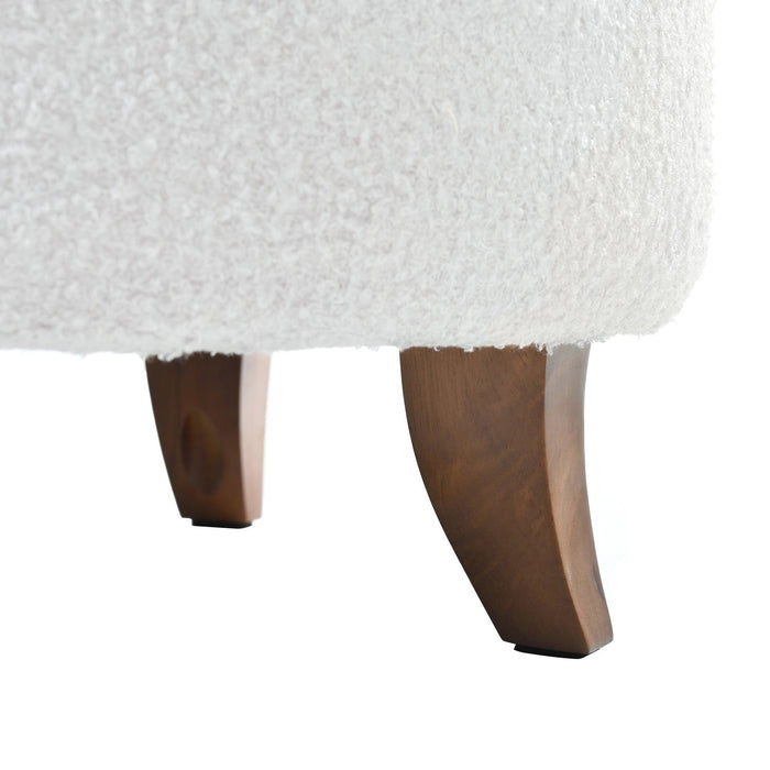 Otomana redonda de 50 cm con tapa y compartimentos de almacenamiento de felpa: reposapiés suave y acogedor para decorar la sala de estar y el dormitorio.