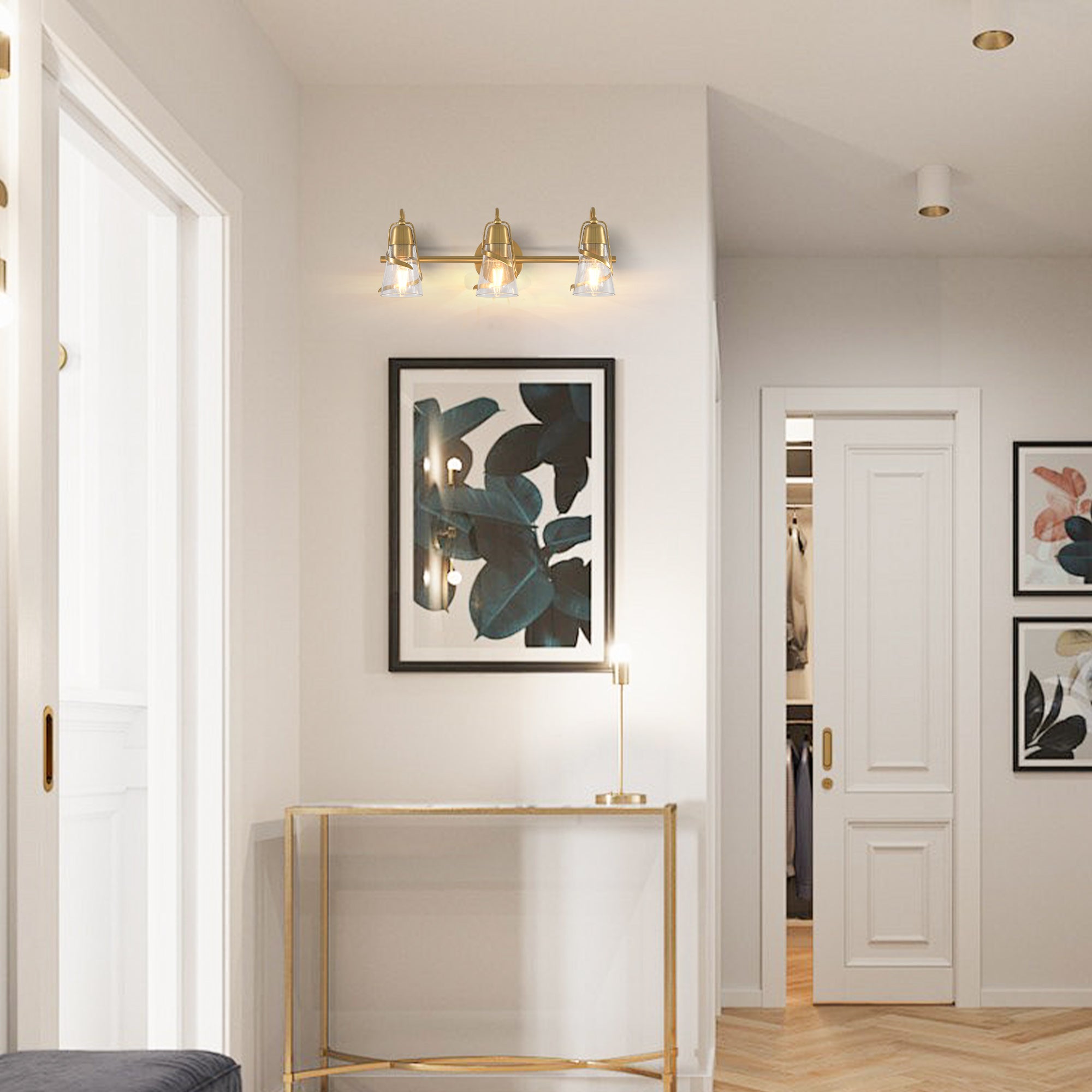 24 Inch Payne 3-Light Mirror Vanity Light