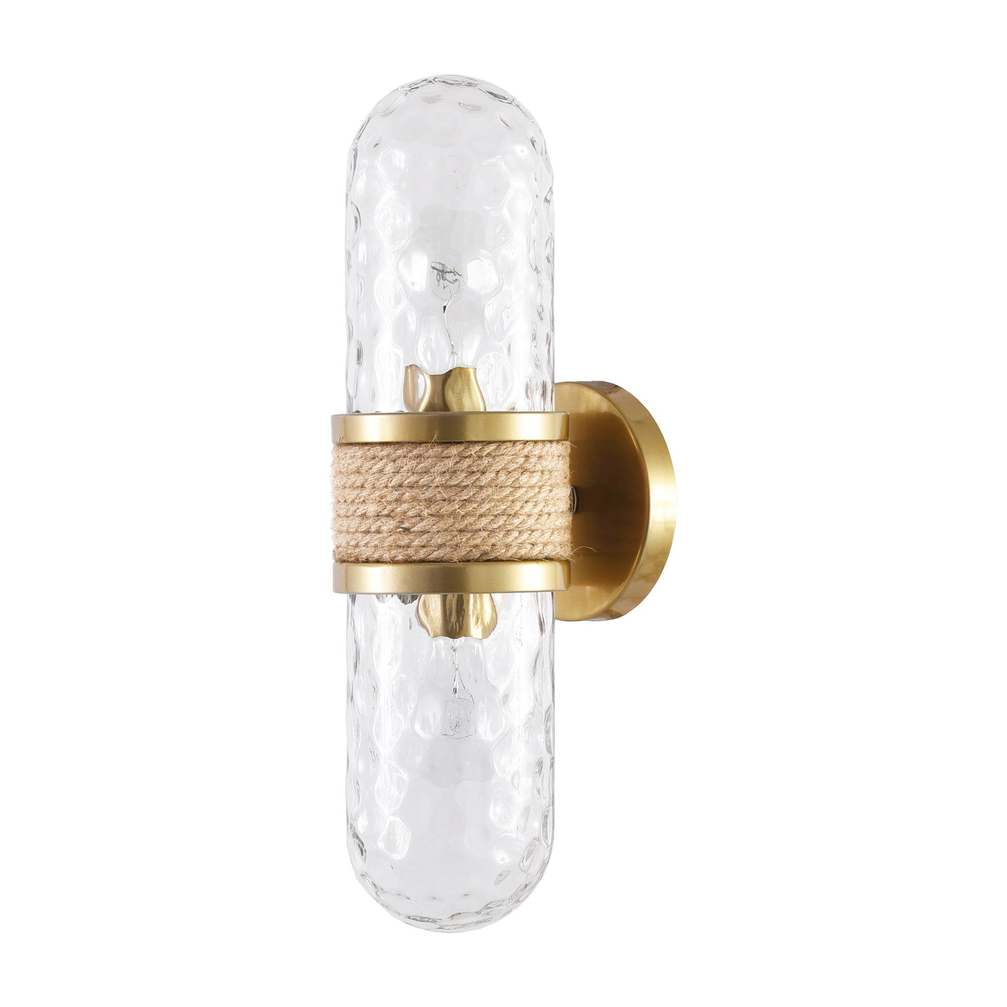 Zora 2-Light Golden Wall Sconce Lighting
