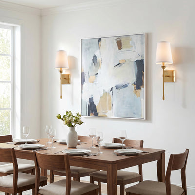Olivia 1-Light Golden Wall Sconce Lighting