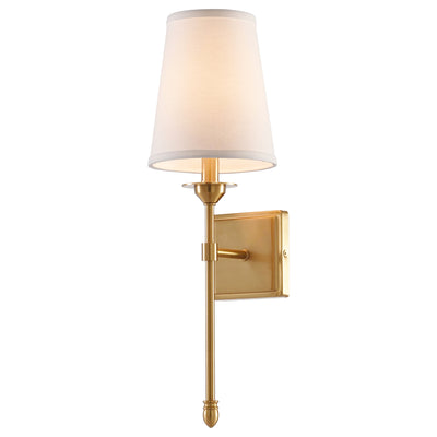 Olivia 1-Light Golden Wall Sconce Lighting