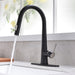 Black Single-Handle Pull-out Faucet - ParrotUncle