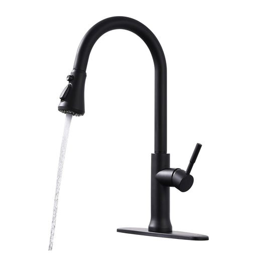 Black Stainless Steel Kitchen Faucets Are Versatile - ParrotUncle