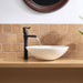 Contemporary Mate Black Waterfall High Bathroom Faucet with Pop-up Drain Assembly - ParrotUncle