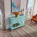 Entryway Sofa Console Table with Storage Drawers - ParrotUncle