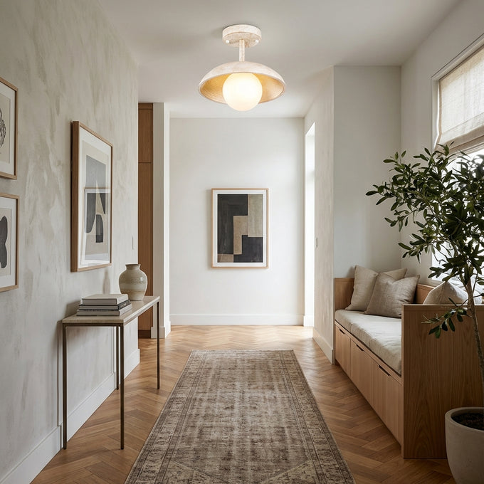 1-Light Iron Farmhouse Island Pendant Lighting