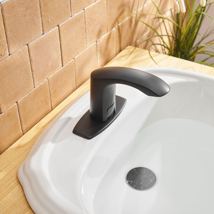 Matte Black Single Hole Bathroom Vessel Sink Faucet - ParrotUncle