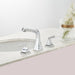 Modern Chrome 3-holes Double Handle Waterfall Bathroom Faucet - ParrotUncle