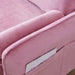 Modern Leisure Velvet Fabric Sofa with Pocket Bench - ParrotUncle