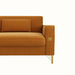 Modern Loveseat Sofa with Pillows - ParrotUncle