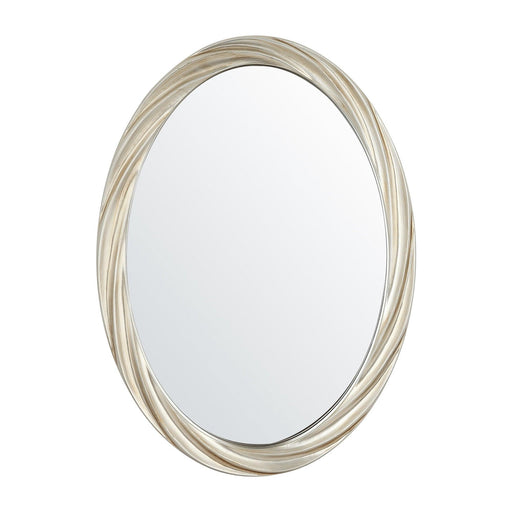 Modern Oval Framed Accent Wall Mirror - ParrotUncle