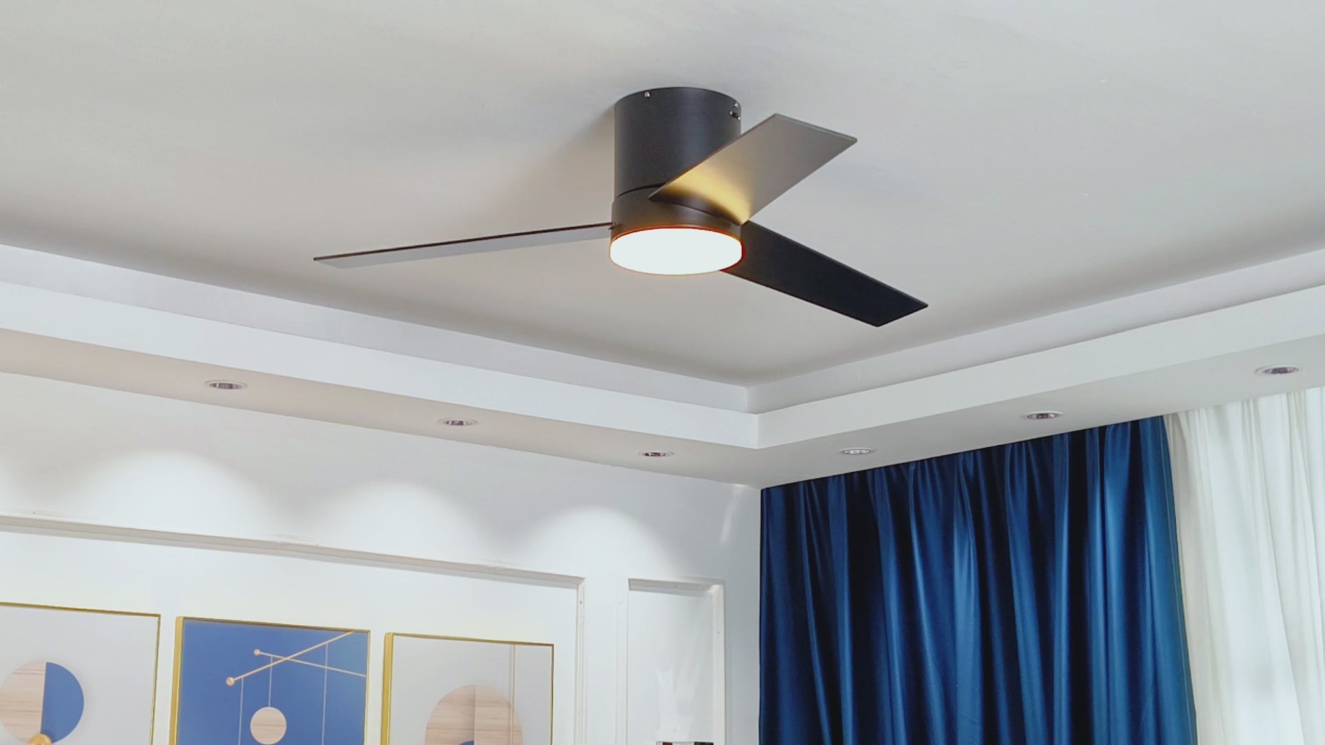 Ventilador de techo empotrado de 48