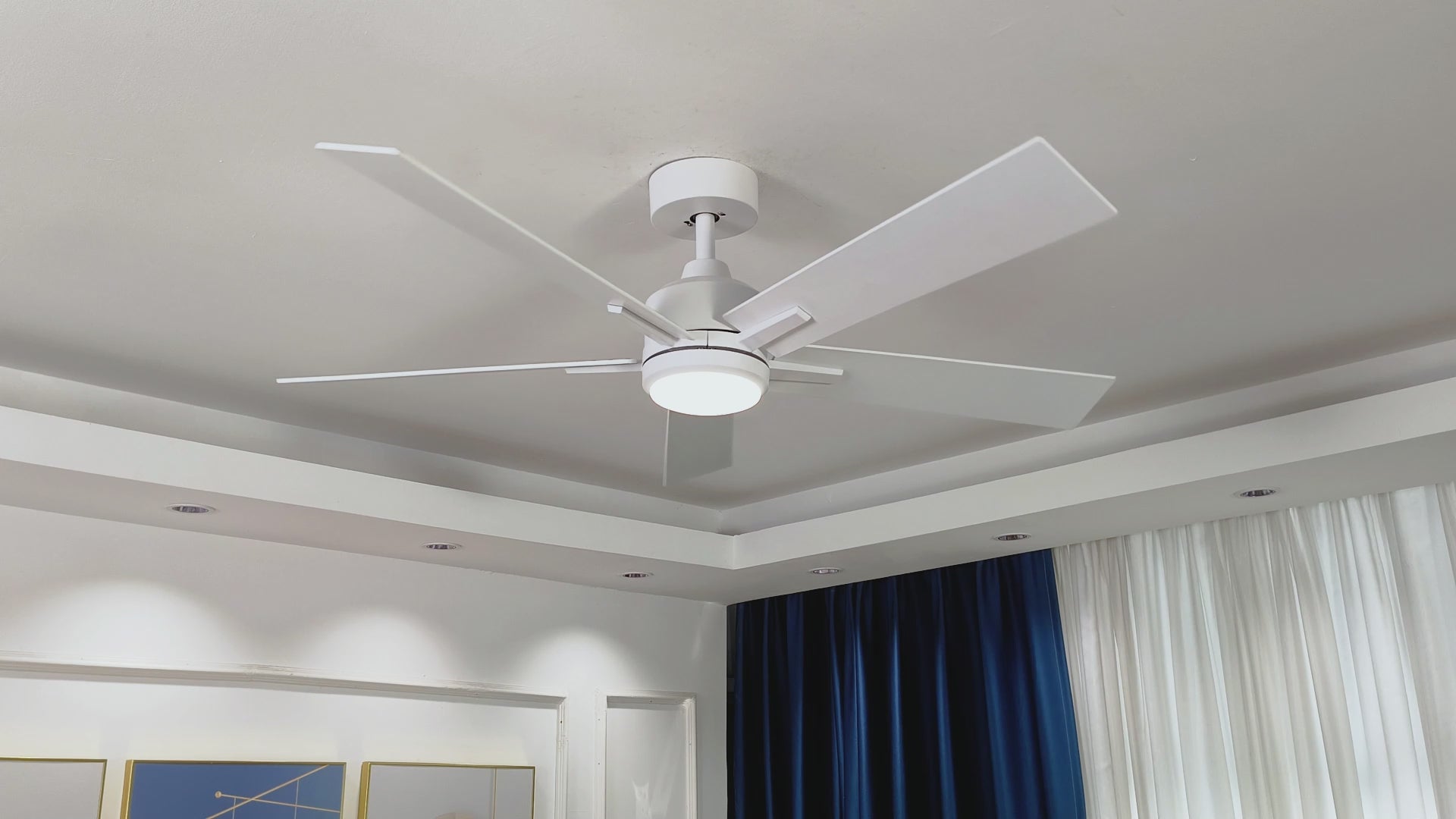 Ventilador de techo moderno de 48