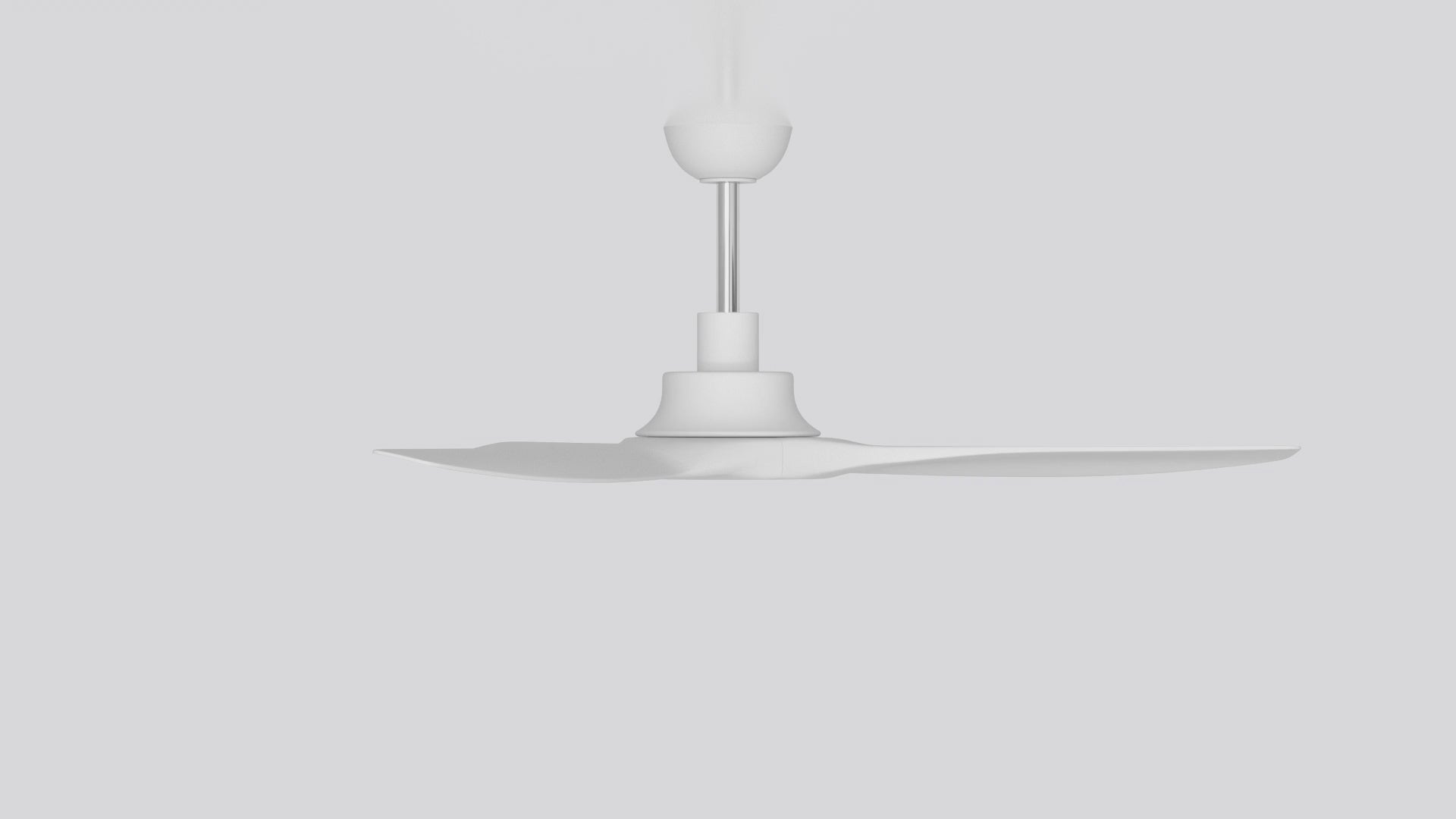 Ventilador inteligente moderno de 52