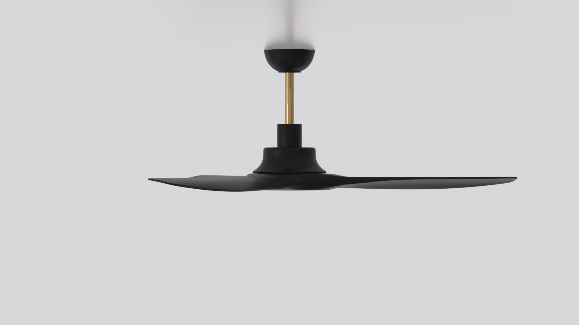 Ventilador inteligente moderno de 52