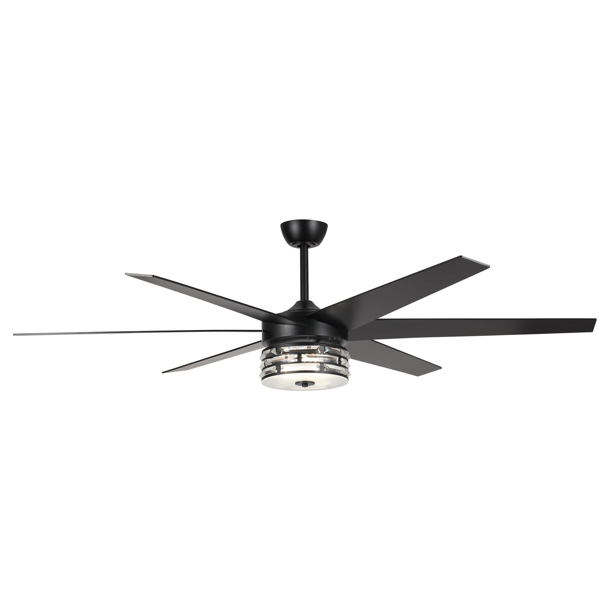 Ventilador de techo reversible moderno con motor de CC de 70