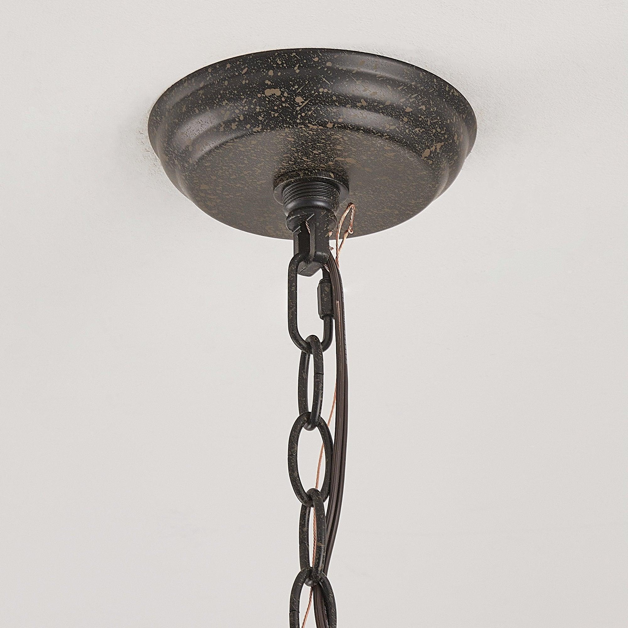 Regas 4-Light Wood Bead Candle Style Chandelier - ParrotUncle