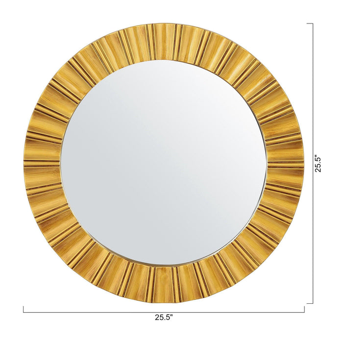 Round Wall Mirrors Decorative Modern Wall-Mounted Mirrors - ParrotUncle