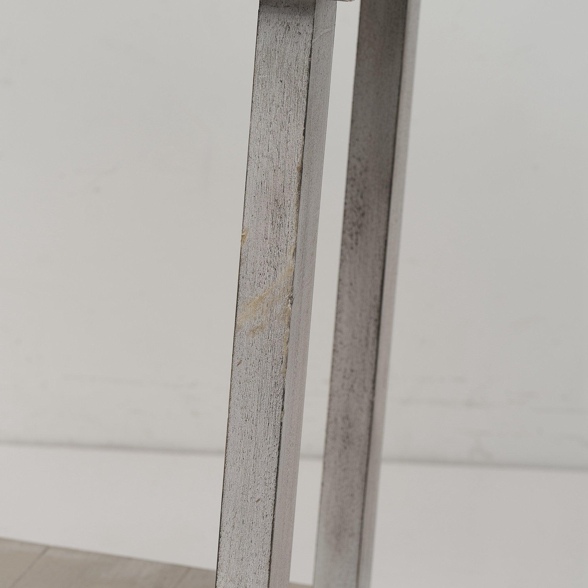 Rustic Wood Square End Table with Shelf - ParrotUncle