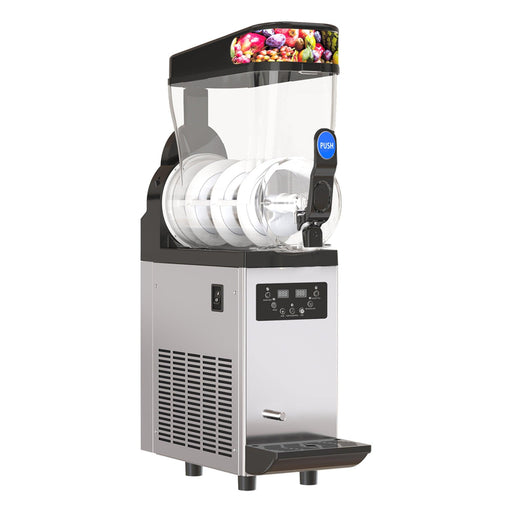 Silver Slushy Maker Machine 500W/1000W/1200W for Bars, Cafes, Restaurants - ParrotUncle