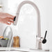 Single-Handle Pull Down Kitchen Faucet - ParrotUncle