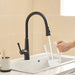 Single Handle Touch Pull Down Sprayer Kitchen Faucet with 360° Rotation - ParrotUncle
