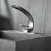Single Hole Single-Handle Bathroom Faucet with Deck Plate - ParrotUncle