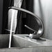 Single Hole Single-Handle Bathroom Faucet with Deck Plate - ParrotUncle