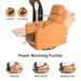 Swing Arm Electric Recliner Living Room Sofa - ParrotUncle